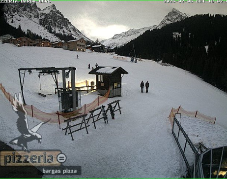 Gargellen: Blick auf den berg