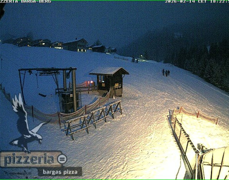 Gargellen: Blick auf den berg