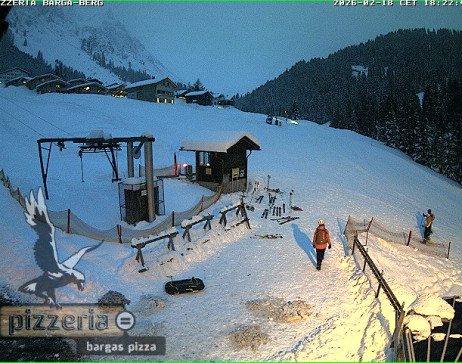 Gargellen: Blick auf den berg