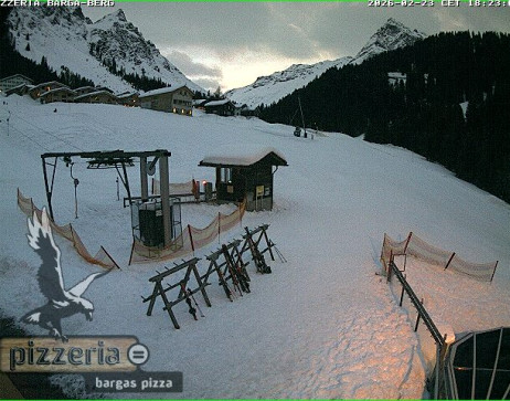 Gargellen: Blick auf den berg