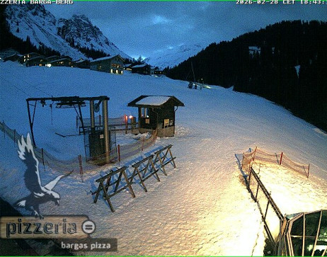 Gargellen: Blick auf den berg