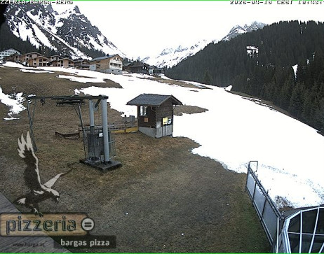 Gargellen: Blick auf den berg