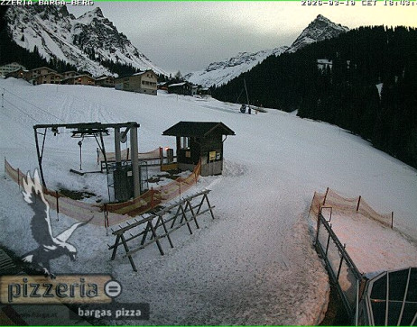 Gargellen: Blick auf den berg