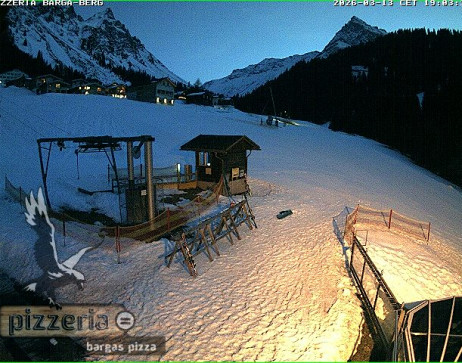 Gargellen: Blick auf den berg