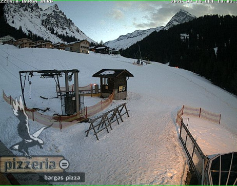 Gargellen: Blick auf den berg