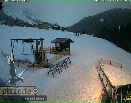 Gargellen: Blick auf den berg