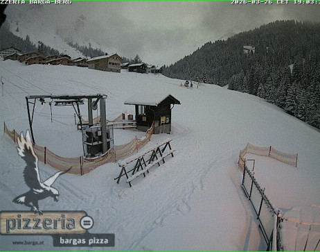 Gargellen: Blick auf den berg