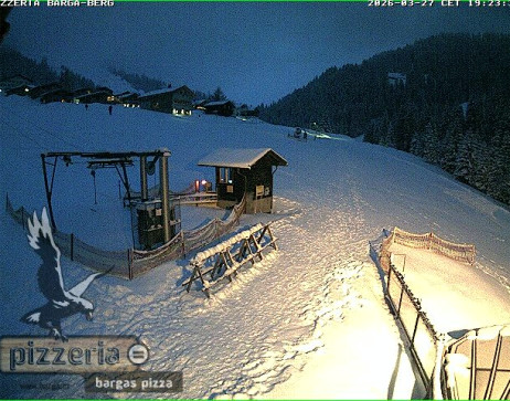 Gargellen: Blick auf den berg
