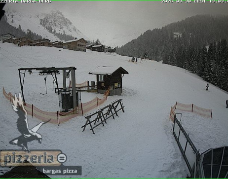 Gargellen: Blick auf den berg