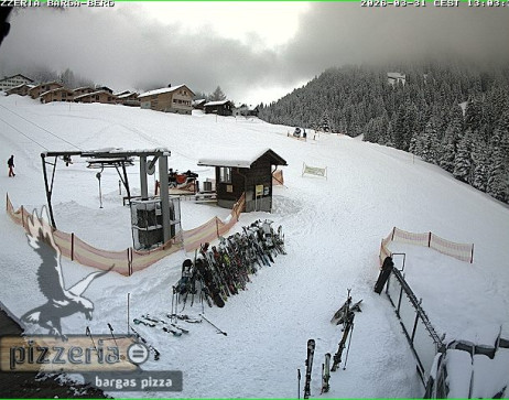 Gargellen: Blick auf den berg