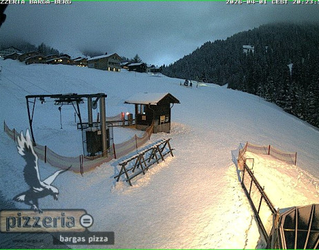 Gargellen: Blick auf den berg
