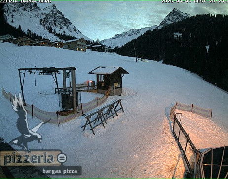 Gargellen: Blick auf den berg