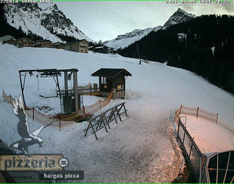 Gargellen: Blick auf den berg