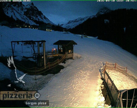 Gargellen: Blick auf den berg