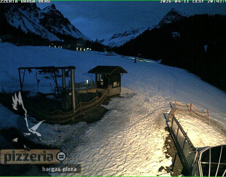 Gargellen: Blick auf den berg