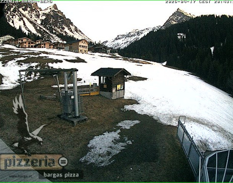 Gargellen: Blick auf den berg
