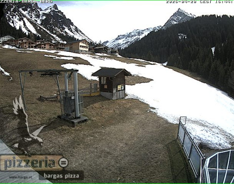 Gargellen: Blick auf den berg