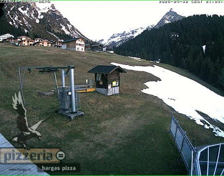 Gargellen: Blick auf den berg