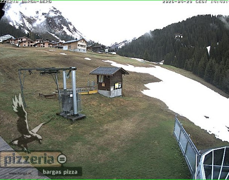 Gargellen: Blick auf den berg