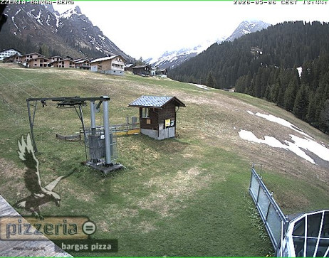 Gargellen: Blick auf den berg
