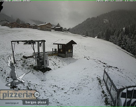 Gargellen: Blick auf den berg
