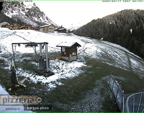 Gargellen: Blick auf den berg