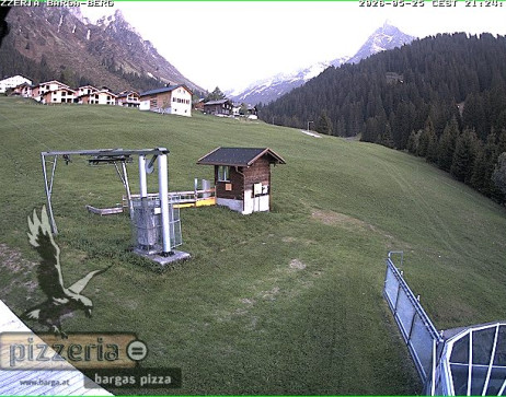 Gargellen: Blick auf den berg
