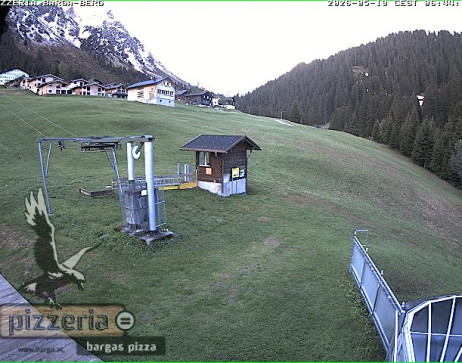 Gargellen: Blick auf den berg