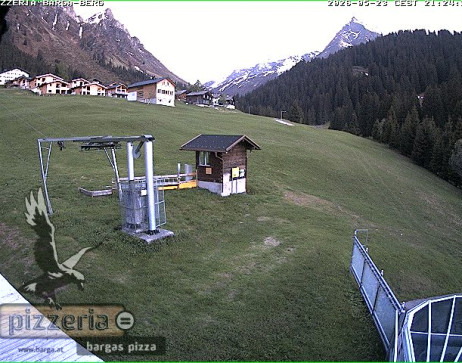 Gargellen: Blick auf den berg
