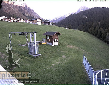 Gargellen: Blick auf den berg