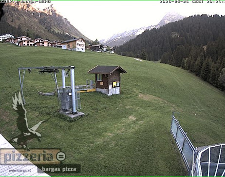 Gargellen: Blick auf den berg