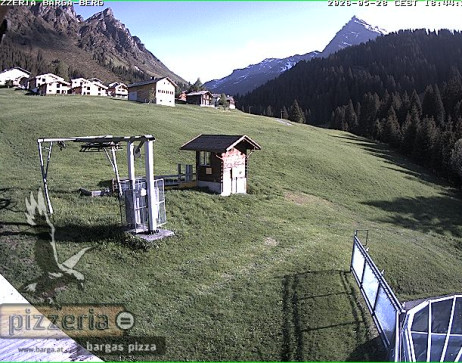 Gargellen: Blick auf den berg