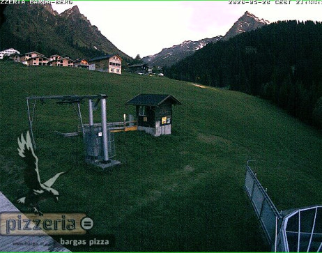 Gargellen: Blick auf den berg