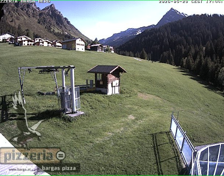 Gargellen: Blick auf den berg