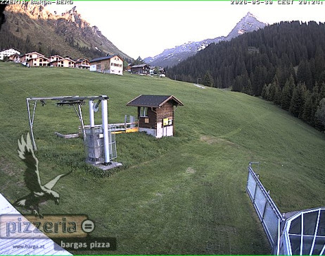 Gargellen: Blick auf den berg