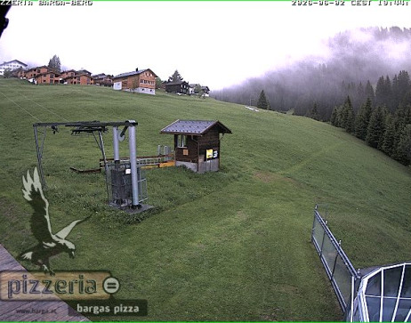 Gargellen: Blick auf den berg