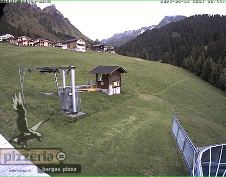 Gargellen: Blick auf den berg
