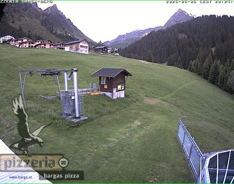 Gargellen: Blick auf den berg