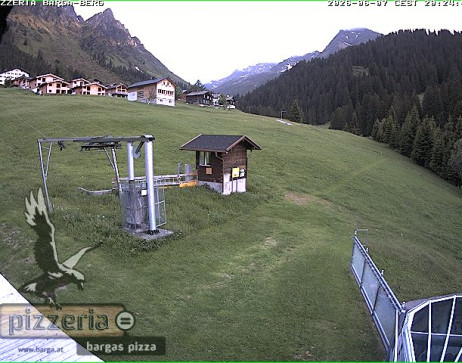 Gargellen: Blick auf den berg