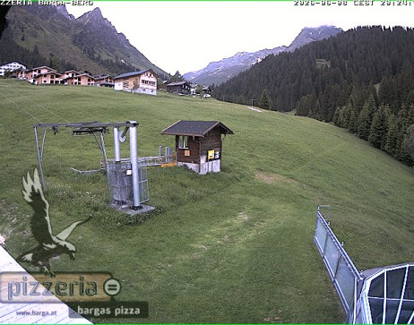 Gargellen: Blick auf den berg