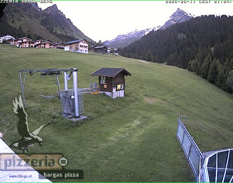 Gargellen: Blick auf den berg