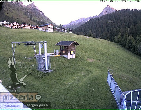 Gargellen: Blick auf den berg