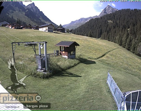 Gargellen: Blick auf den berg