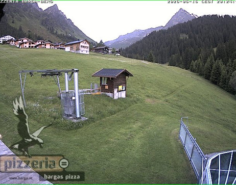 Gargellen: Blick auf den berg