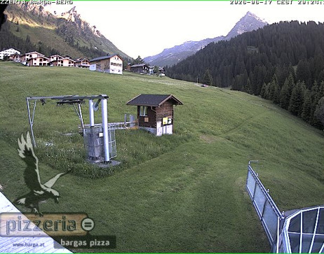 Gargellen: Blick auf den berg