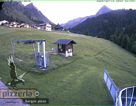 Gargellen: Blick auf den berg