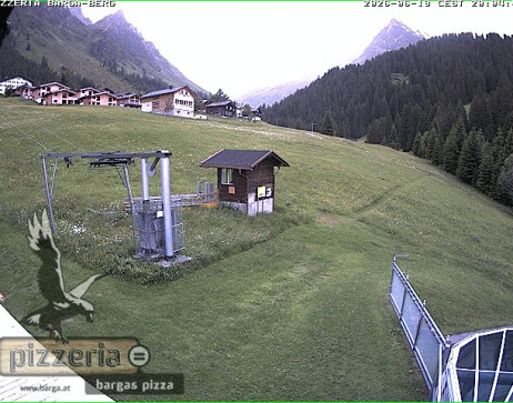 Gargellen: Blick auf den berg