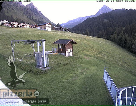 Gargellen: Blick auf den berg