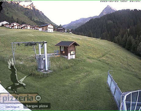 Gargellen: Blick auf den berg