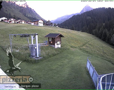 Gargellen: Blick auf den berg